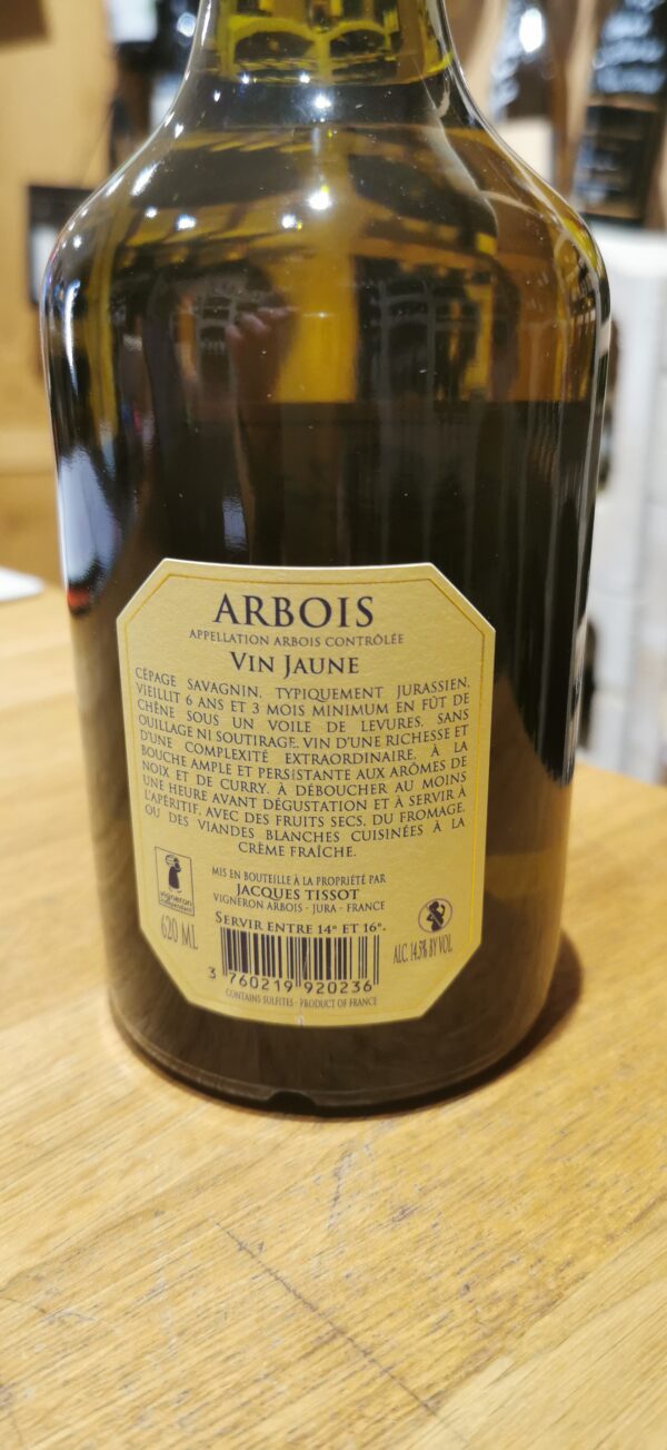 Vin Jaune 2016 Arbois Jacques Tissot – Image 2