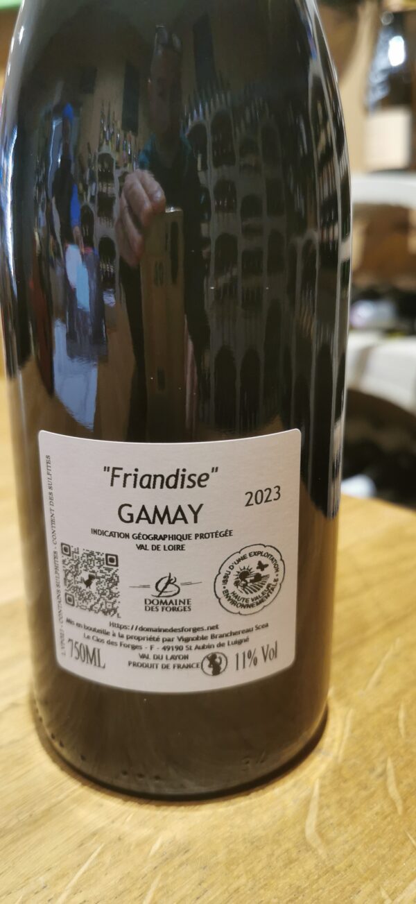 Friandise rouge IGP Val de Loire Domaine des Forges – Image 2