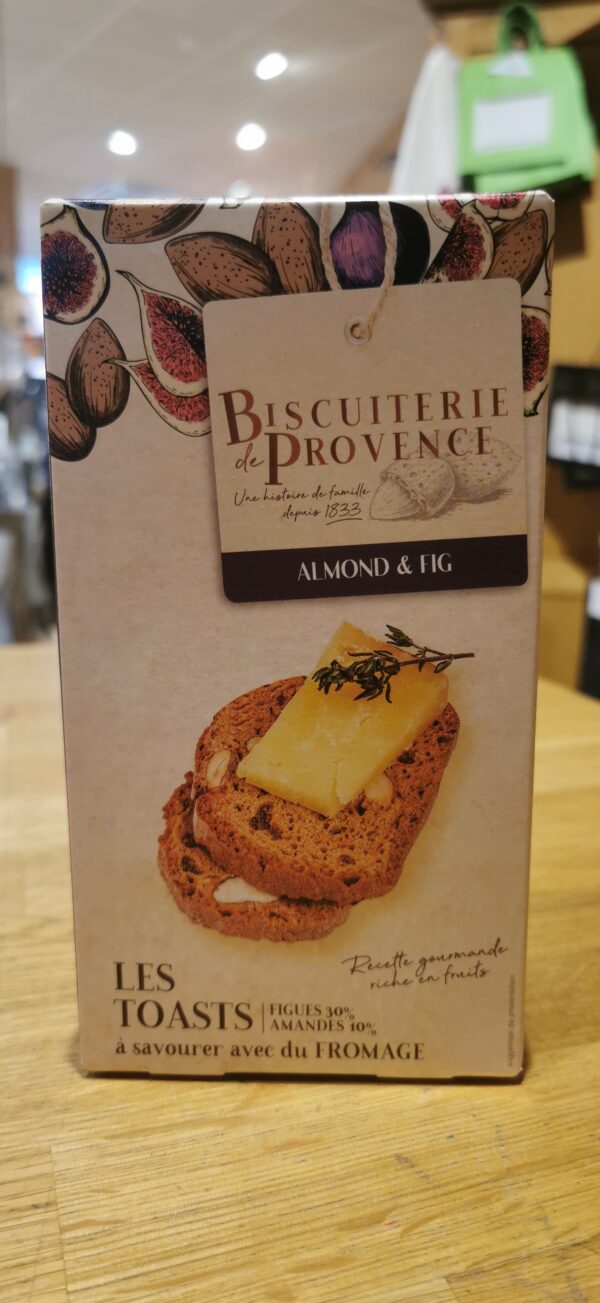 Toasts Figues Amandes Biscuiterie de Provence