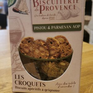 Croquets Pistou & Parmesan AOP Biscuiterie de Provence