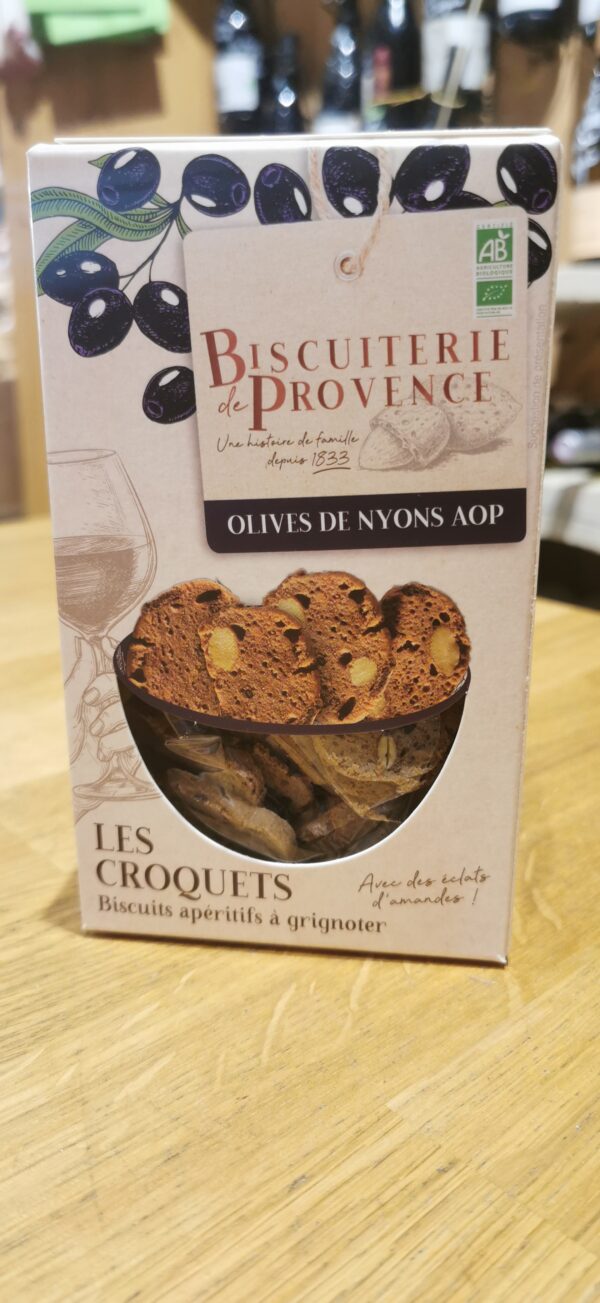 Croquets Olives de Nyons AOP Biscuiterie de Provence BIO