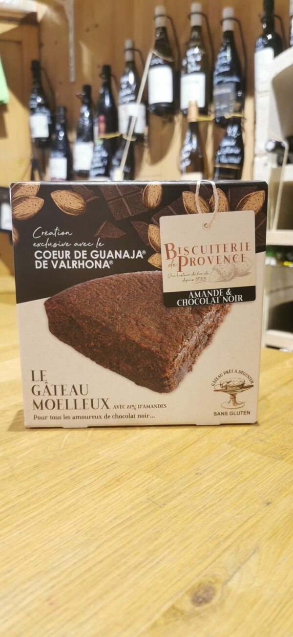 Gâteau Moelleux Amande et Chocolat Noir Biscuiterie de Provence