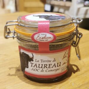 Terrine de Taureau AOC de Camargue Maison Telme depuis 1947