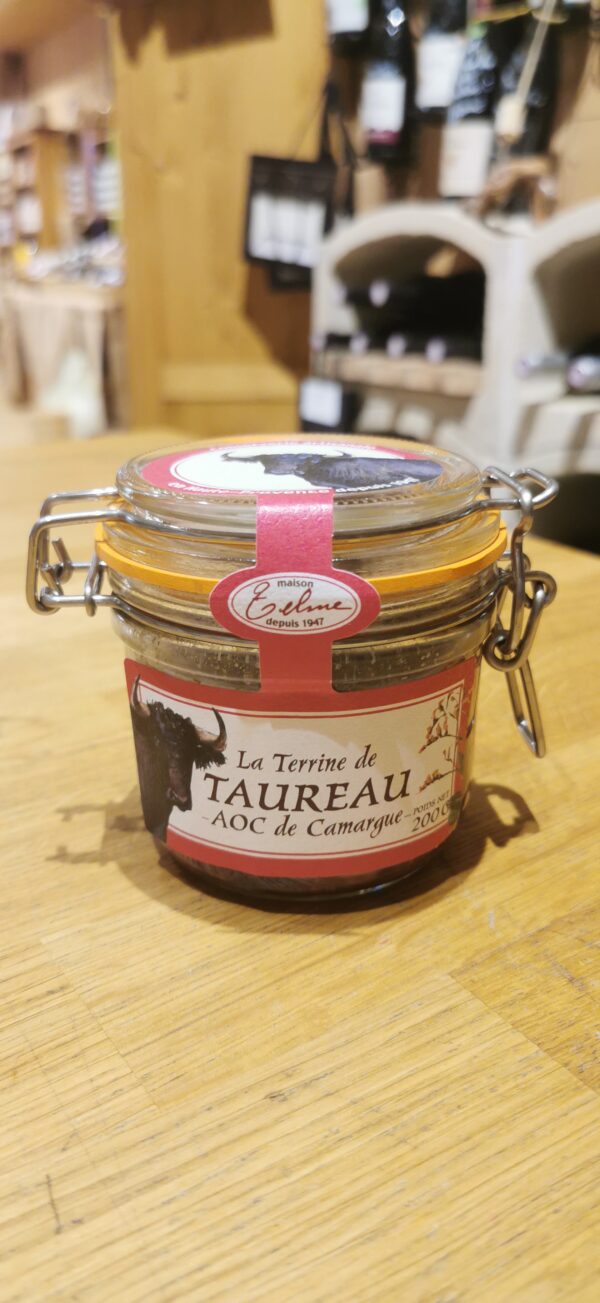 Terrine de Taureau AOC de Camargue Maison Telme depuis 1947