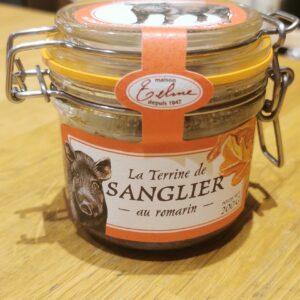 Terrine de Sanglier au Romarin Maison Telme depuis 1947