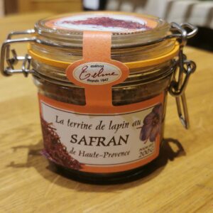 Terrine de Lapin au Safran de Haute Provence Maison Telme depuis 1947