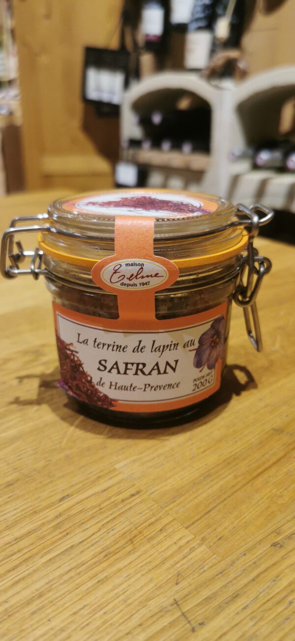 Terrine de Lapin au Safran de Haute Provence Maison Telme depuis 1947