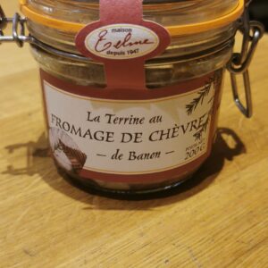 Terrine au Fromage de Chèvre de Banon Maison Telme depuis 1947