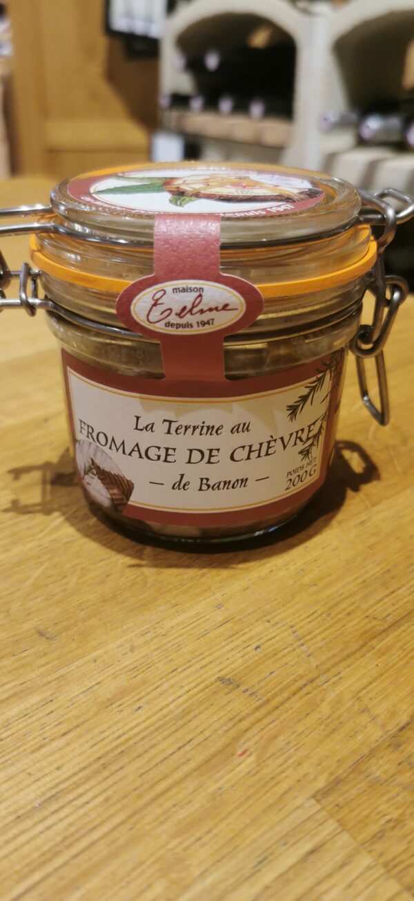 Terrine au Fromage de Chèvre de Banon Maison Telme depuis 1947