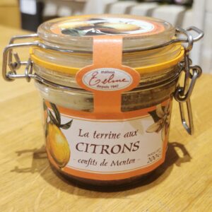 Terrine aux Citrons confits de Menton Maison Telme depuis 1947