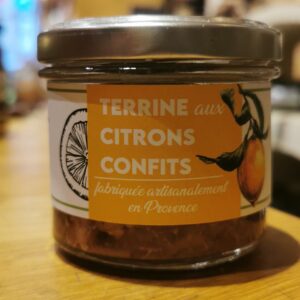 Terrine aux Citrons Confits de Menton IGP, Maison Telme depuis 1947