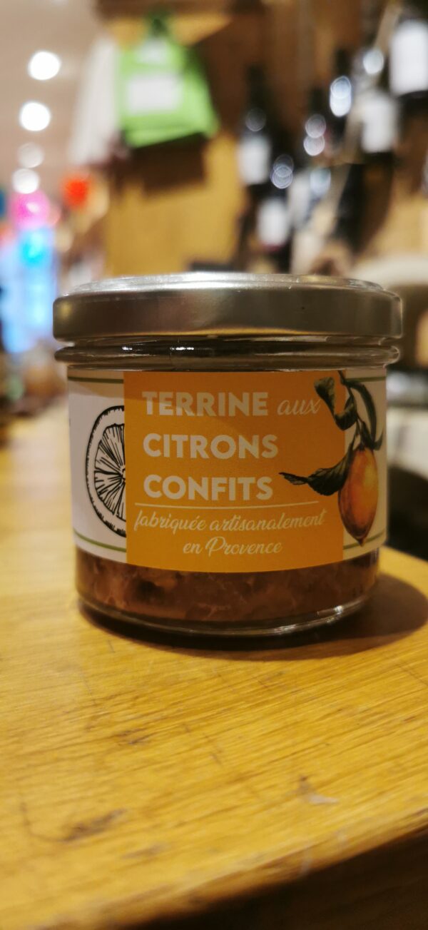 Terrine aux Citrons Confits de Menton IGP, Maison Telme depuis 1947