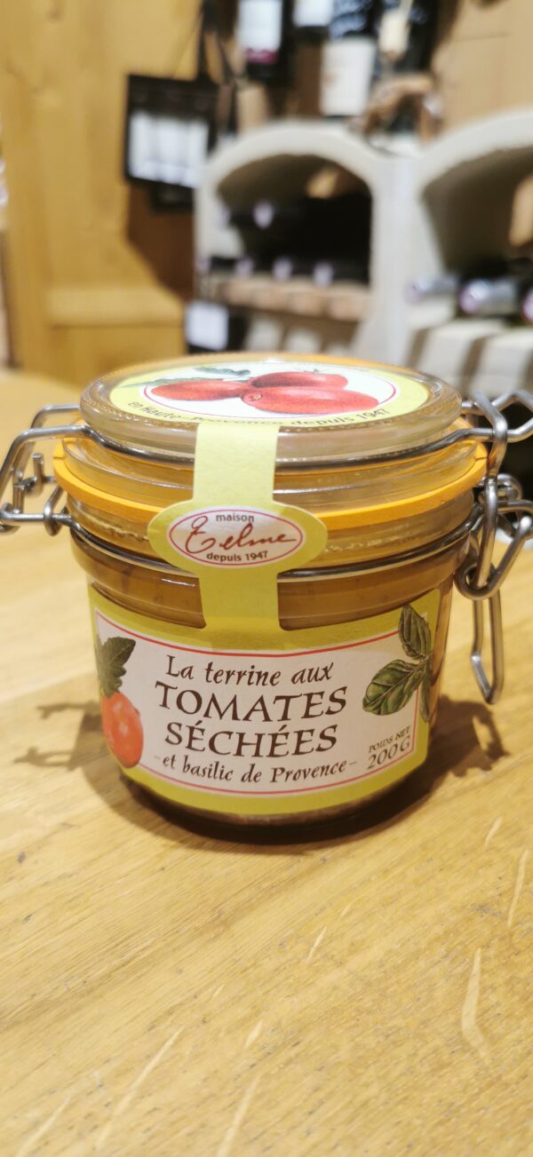 Terrine aux Tomates Séchées et Basilic de Provence Maison Telme depuis 1947