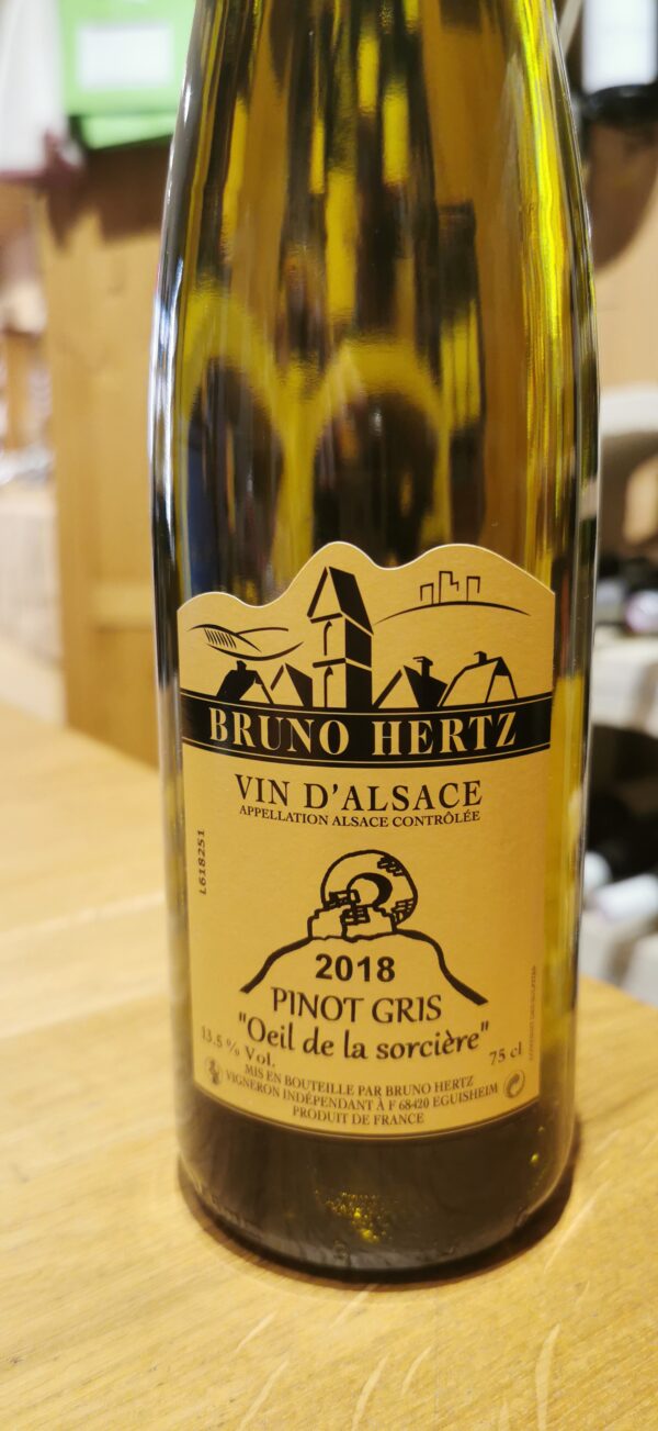 Oeil de la Sorcière pinot gris Thann Domaine Hertz