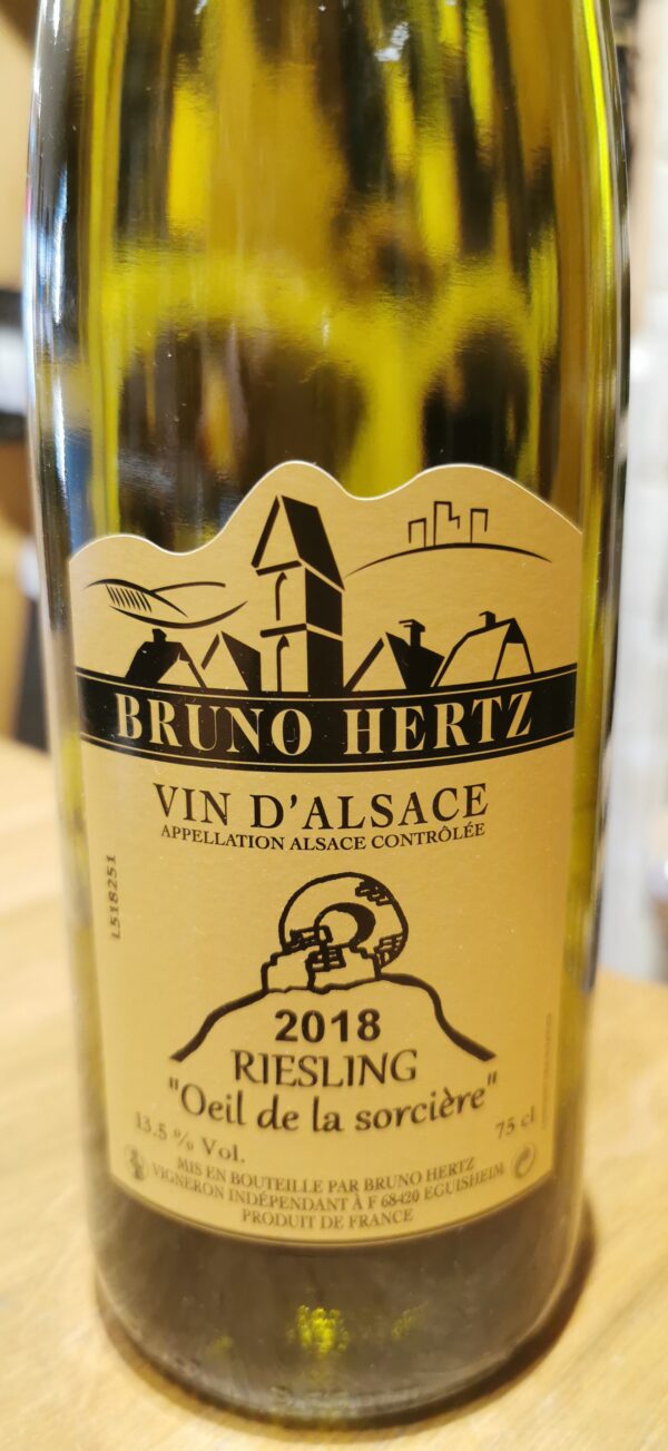 Oeil de la Sorcière riesling Thann Domaine Hertz