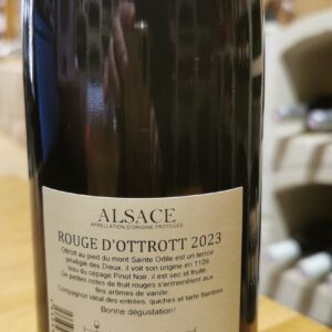 Rouge de Ottrott pinot noir Famille Hauller – Image 2