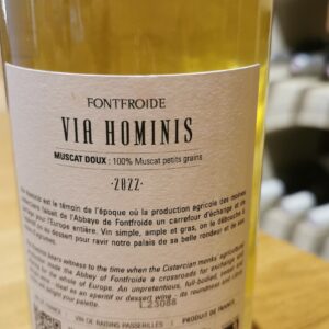 Via Hominis muscat doux Abbaye de Fontfroide – Image 2