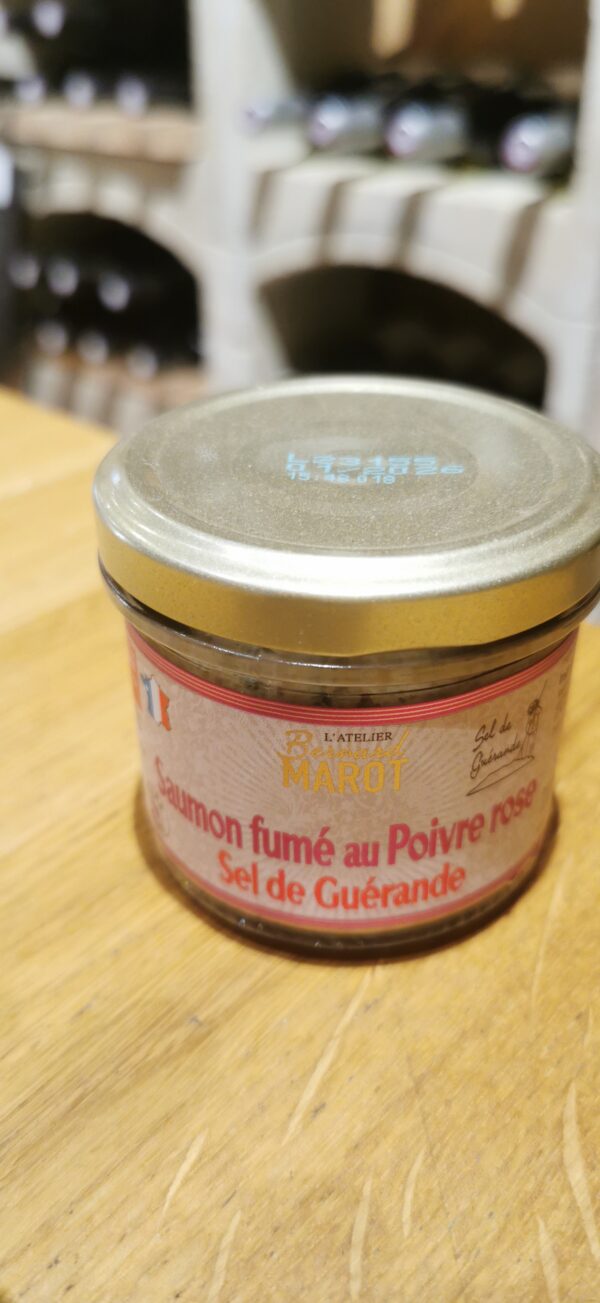 Saumon fumé au poivre rose