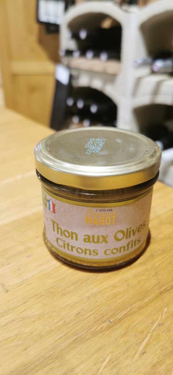 Thon aux olives et citrons confits