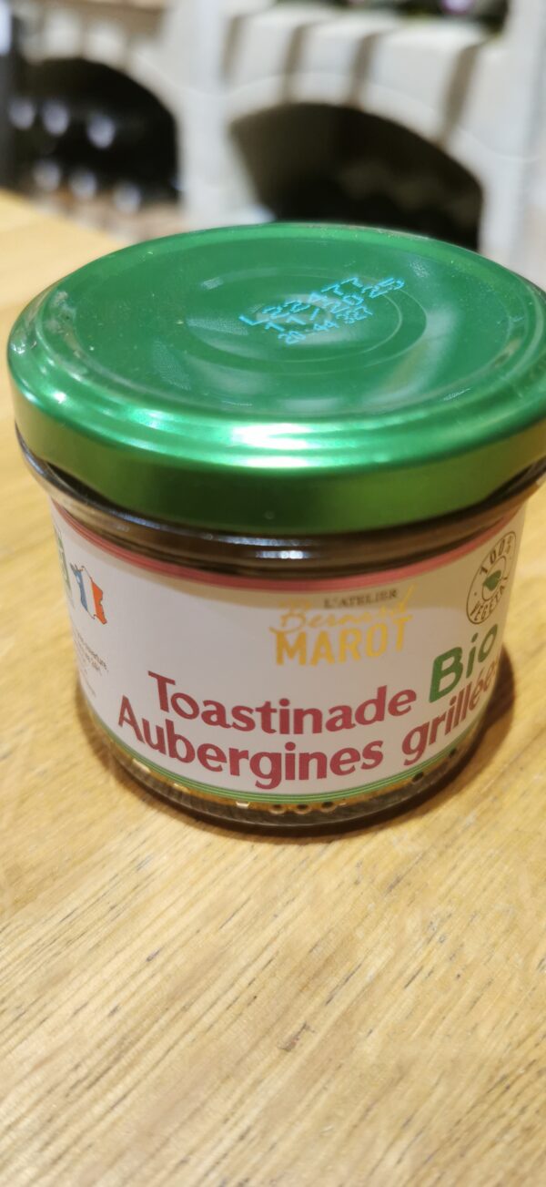 Toastinade Aubergines grillées BIO