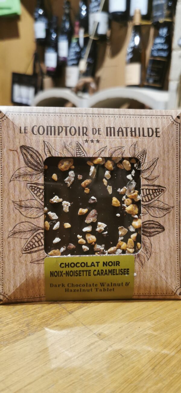 Chocolat Noir - Noix et Noisette caramélisée
