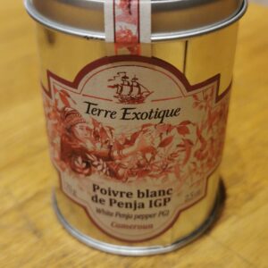 Poivre blanc de Penja IGP, Cameroun