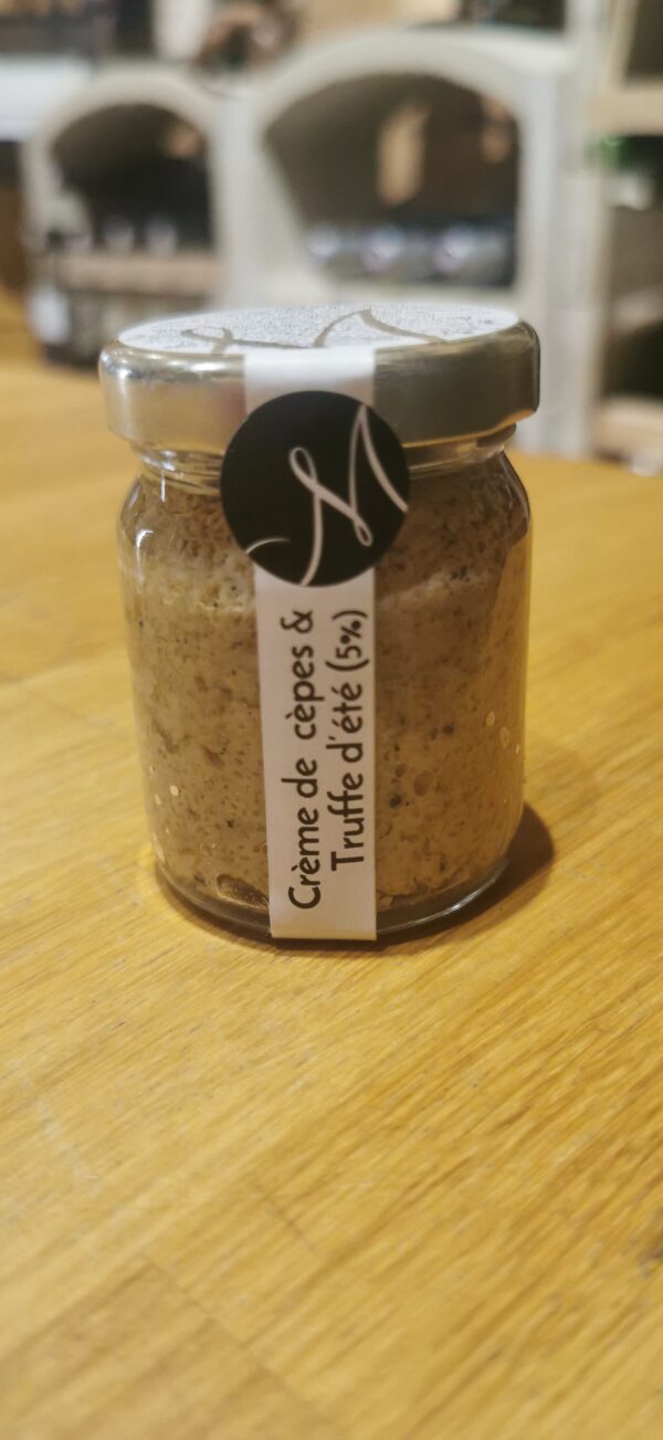 Crème de Cèpe et Truffe d'été (5%)