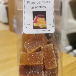 Pâtes de fruits assorties