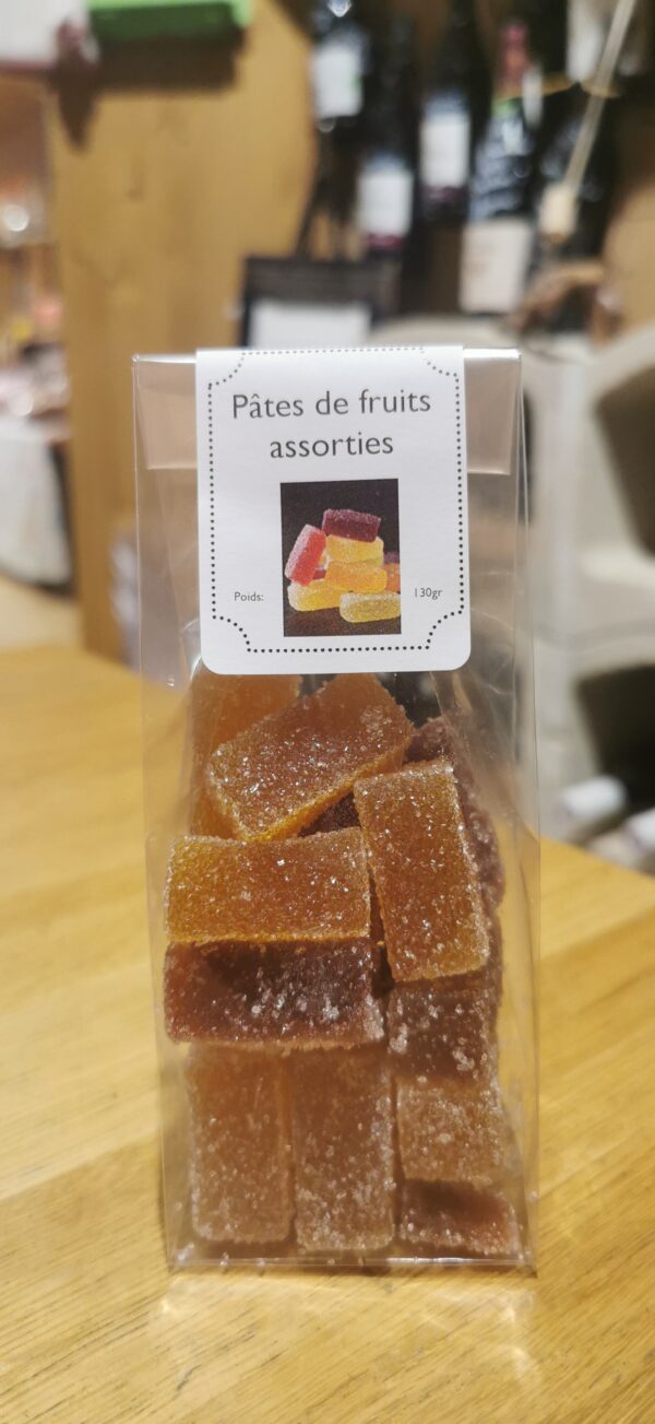Pâtes de fruits assorties