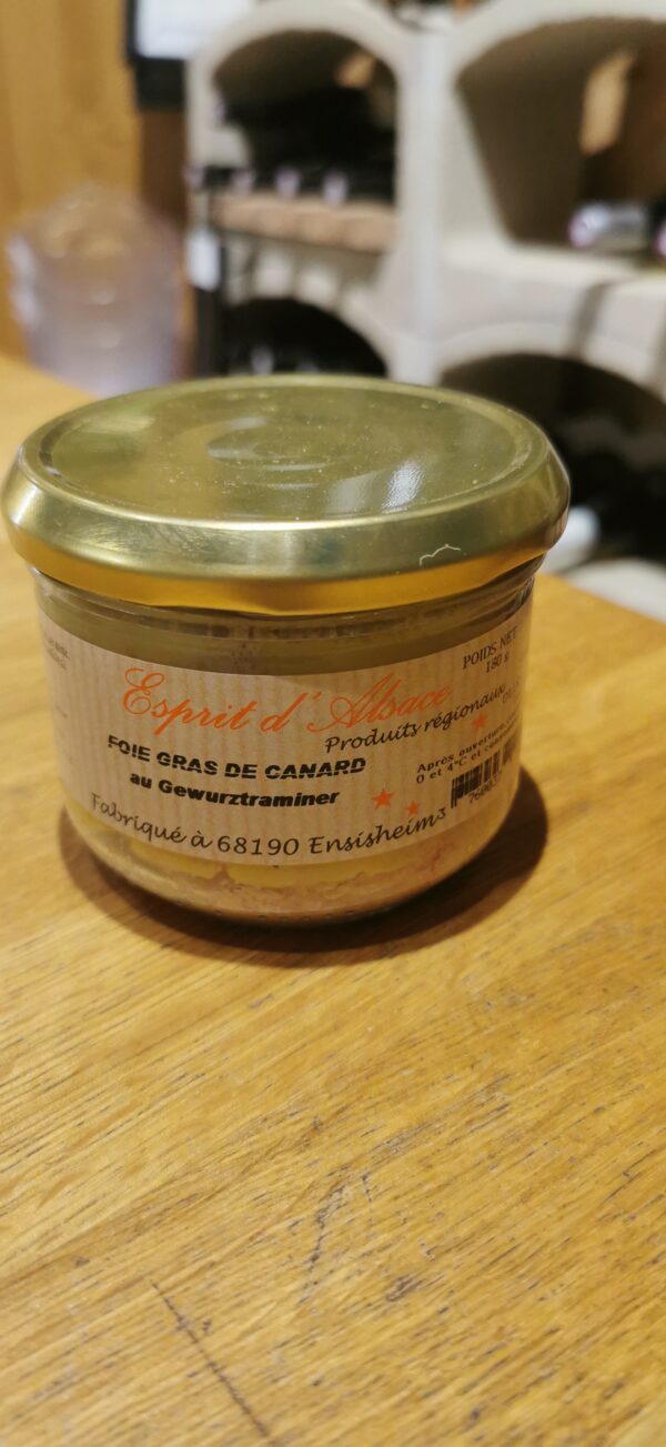 Foie Gras de Canard au Gewurztraminer