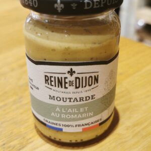Moutarde à l'ail et au romarin