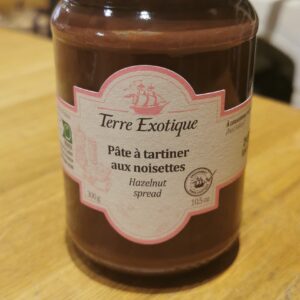 Pâte à tartiner aux noisettes
