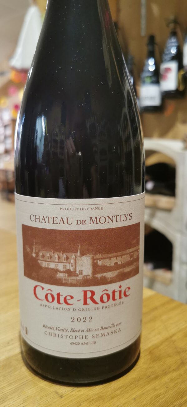 AOP Cote Rôtie 2022 Château de Montlys Christophe Semaska