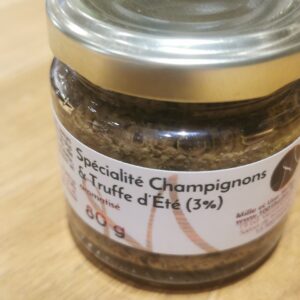 Spécialité Champignons et Truffes d'Eté 3%