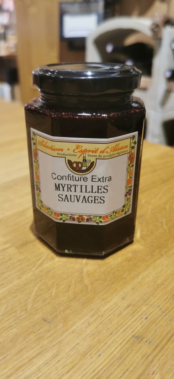 Confiture Extra - Myrtilles sauvages