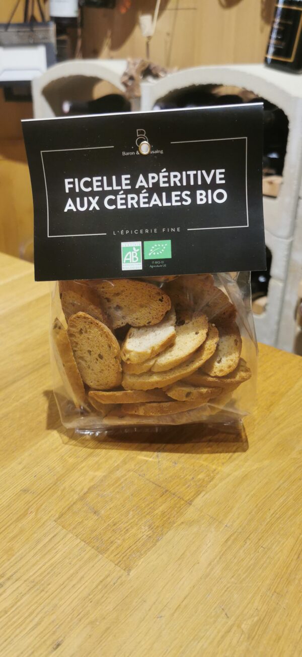 Ficelle apéritive aux céréales Bio