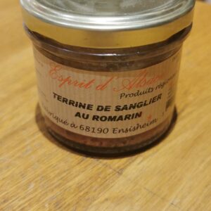 Terrine de Sanglier au Romarin