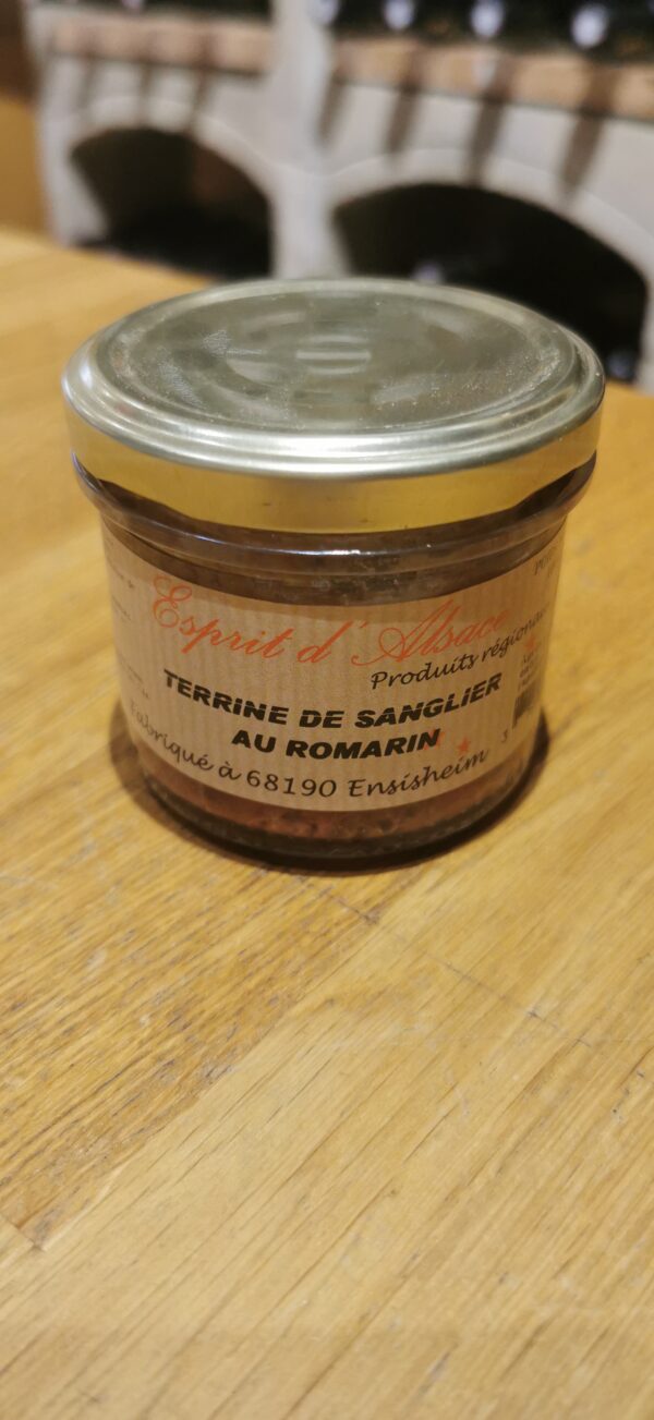 Terrine de Sanglier au Romarin